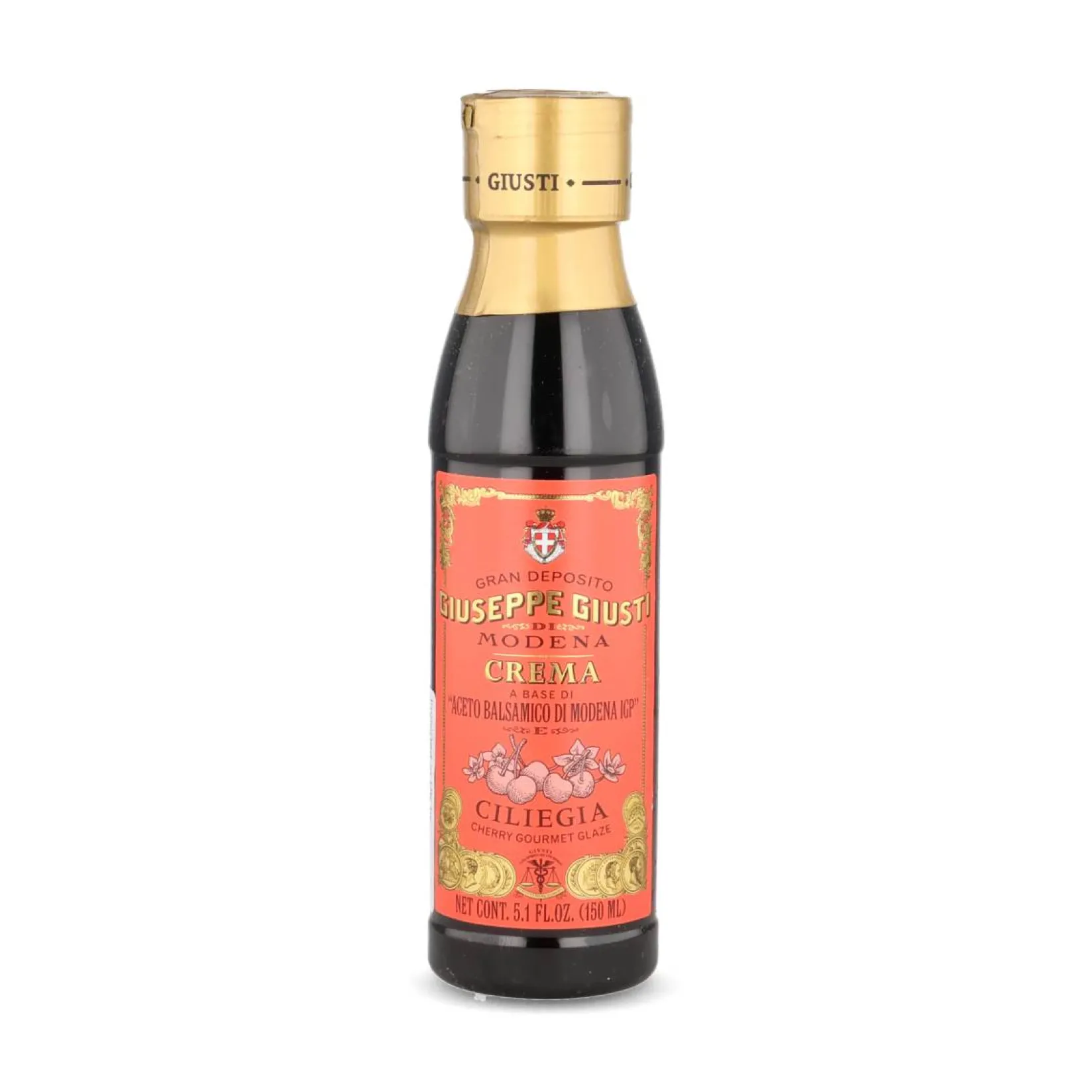 New Giusti Balsamic Crema Cherry Glaze, 150ml Ingredients Brands|Italian Ingredients