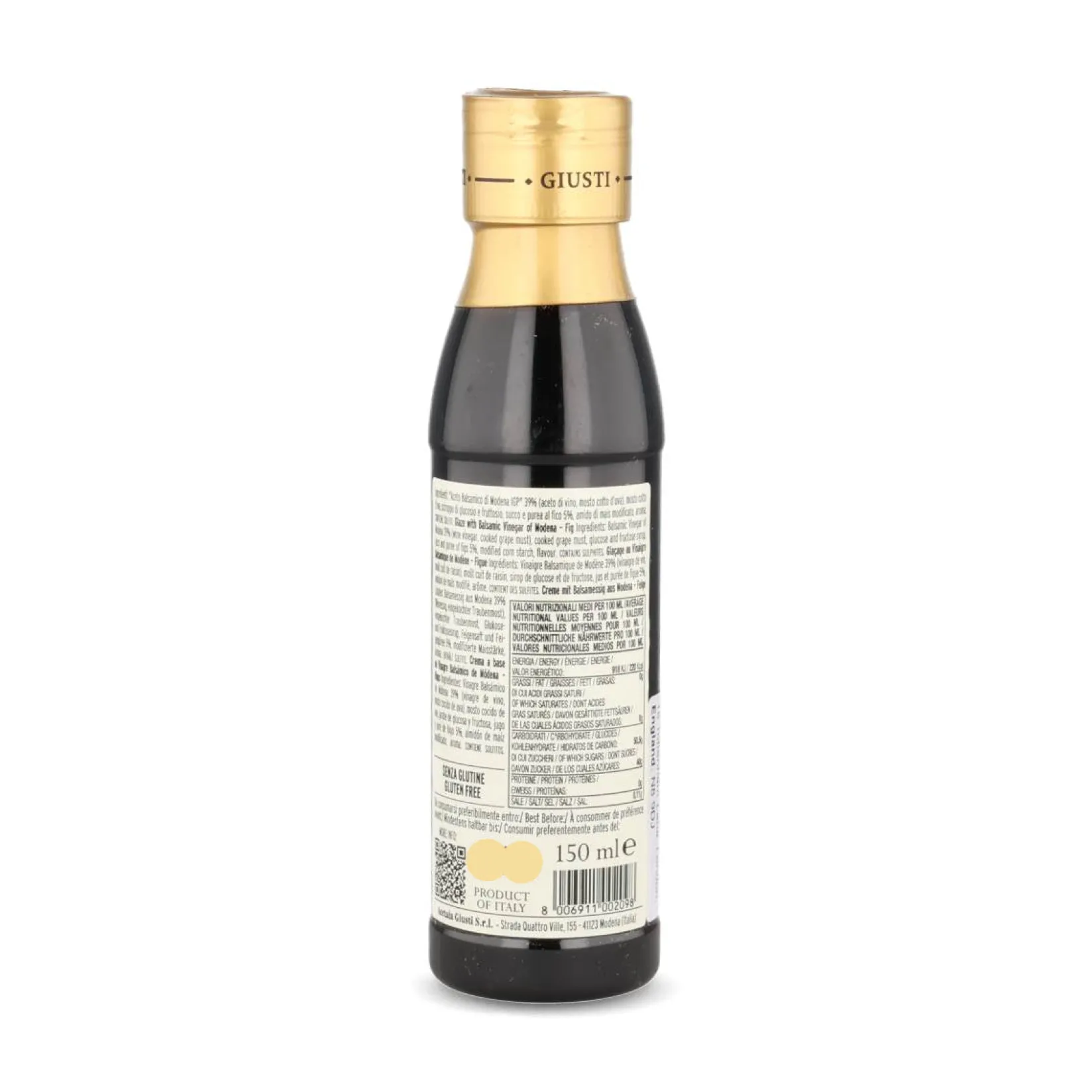 Sale Giusti Balsamic Crema Fig Glaze, 150ml Ingredients Brands|Italian Ingredients