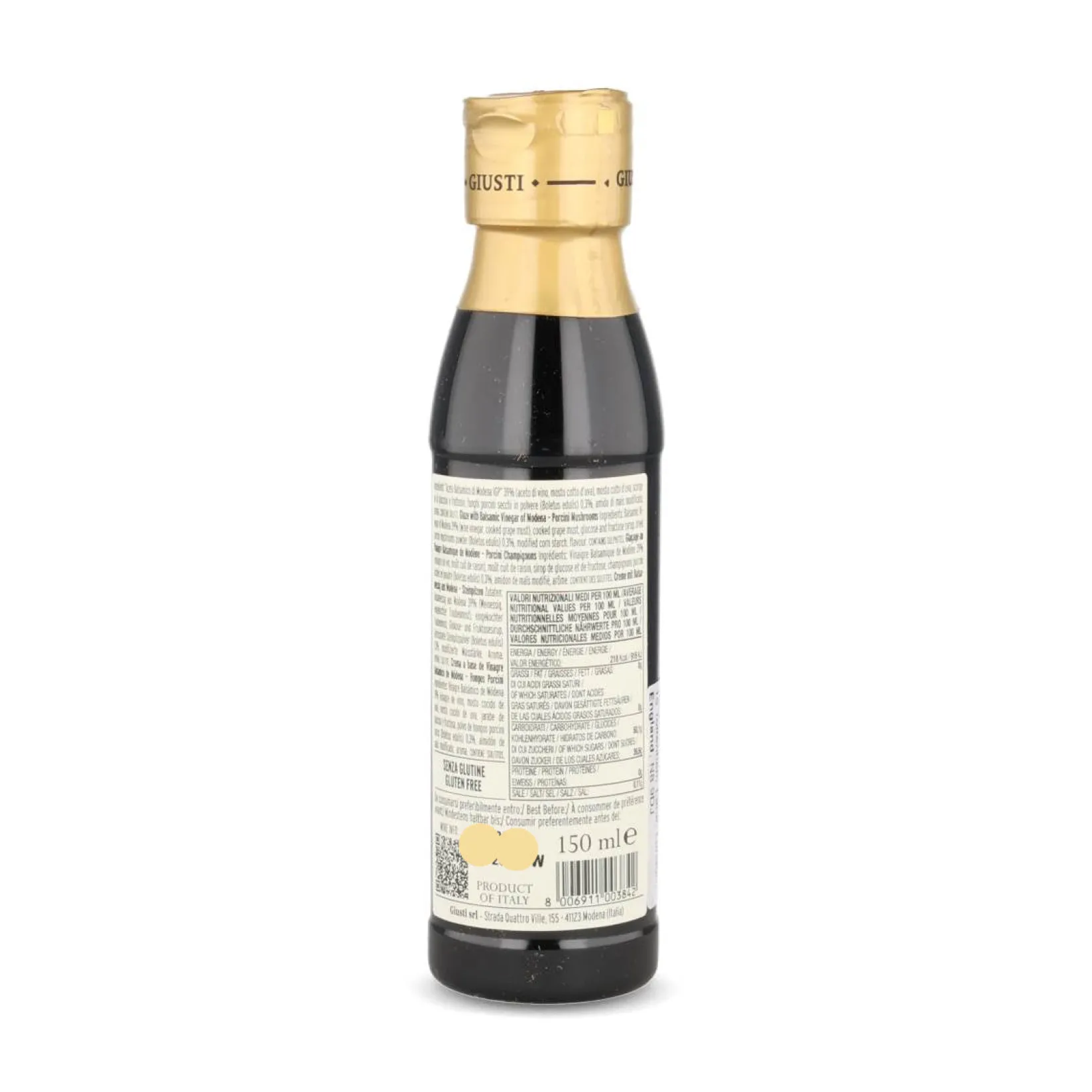Discount Giusti Balsamic Crema Porcini Mushrooms Glaze, 150ml Ingredients Brands|Italian Ingredients