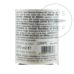 Best Giusti Balsamic Vinegar Historical Collection in Wooden Casket Ingredients Brands|Italian Ingredients