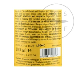 Best Giusti Balsamic Vinegar Historical Collection in Wooden Casket Ingredients Brands|Italian Ingredients