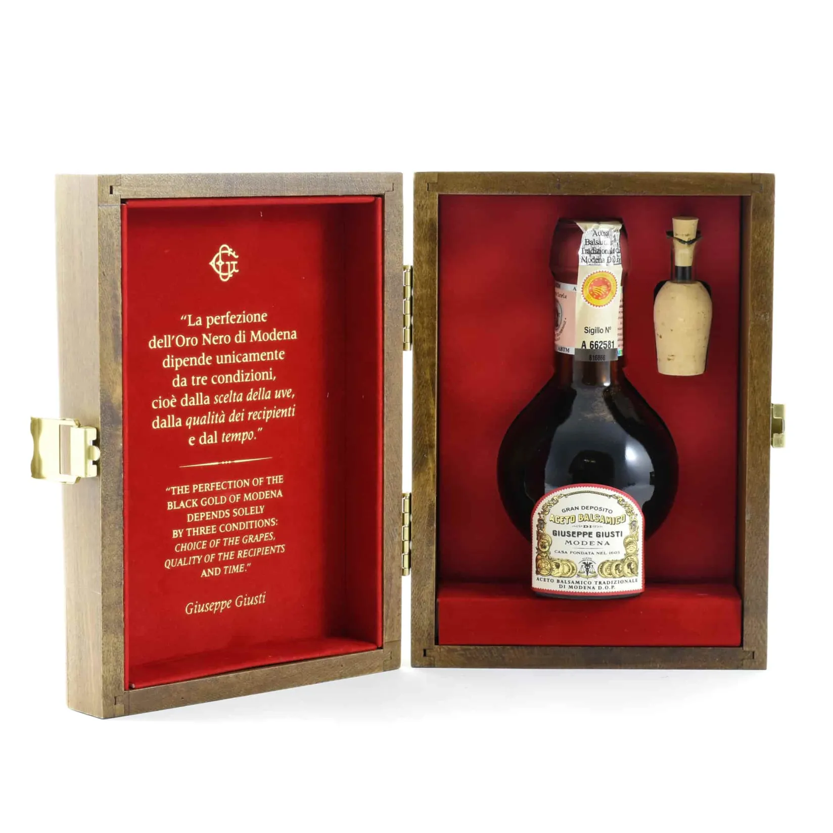 Giusti Balsamic Vinegar of Modena DOP - Affinato 12 Year Aged Ingredients Brands|Italian Ingredients