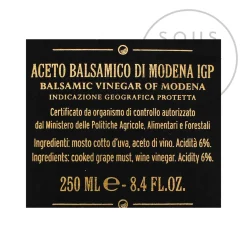 Sale Giusti 'Banda Rossa' Balsamic Vinegar 20 Year Aged, 250ml Ingredients Brands|Italian Ingredients