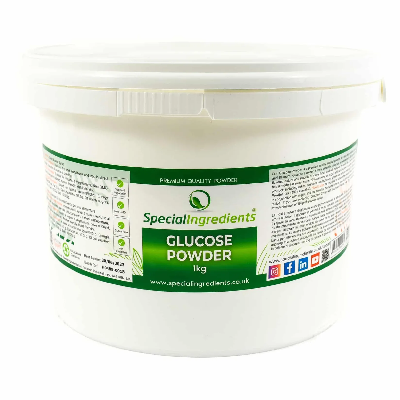Clearance Glucose Powder, 1kg Ingredients Brands|Baking Ingredients