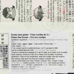 Clearance Gluten-Free Somen Fine Rice Noodles, 142g Ingredients Brands|Japanese Ingredients