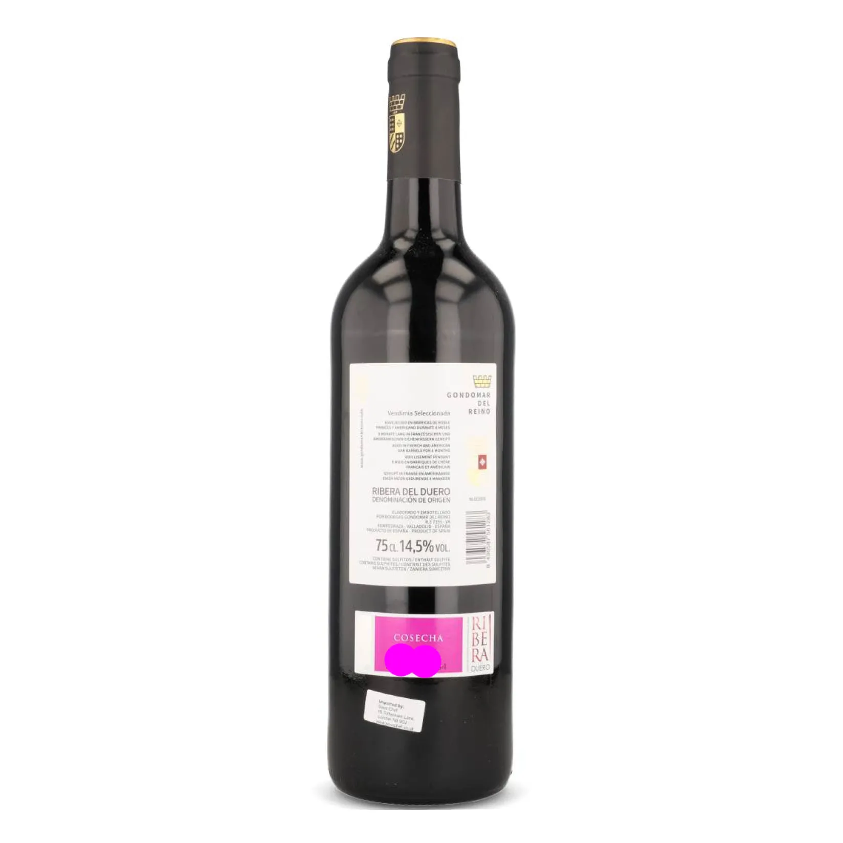Discount Ribera Del Duero Vendimia Seleccionada 2022, 750ml Spanish Ingredients|Drinks