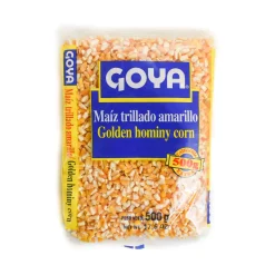 New Golden Hominy Corn, 500g Ingredients Brands