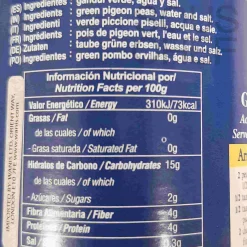 Discount Green Pigeon Peas, 425g Ingredients Brands|Pasta, Rice & Beans