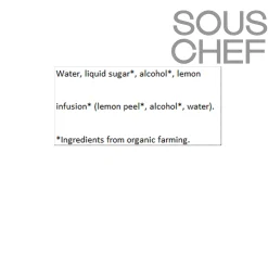 Organic Limoncello 25V, 700ml Ingredients Brands|Drinks