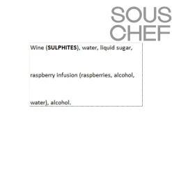 Sale Raspberry Aperitif 15V, 500ml Ingredients Brands|Drinks