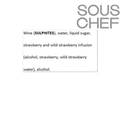 Sale Wild Strawberry Aperitif 15V, 500ml Ingredients Brands|Drinks