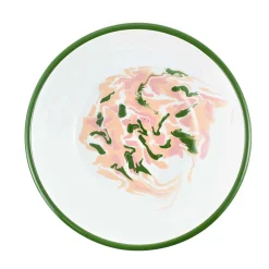 Hot Green Marble Enamel Large Salad Bowl, 32cm Tableware Brands|Crockery & Dinnerware