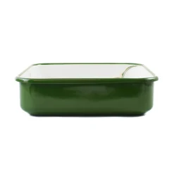 Online Green Marble Enamel Square Roasting & Serving Dish, 22cm Baking Supplies & Equipment