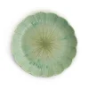 Best Green Scalloped Japanese Small Plate, 16cm Japanese Ingredients|Plates