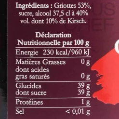 Discount Griottines (15%), 1 litre Ingredients Brands|French Ingredients
