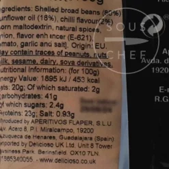 Hot Habas Fritas Broad Beans with Chilli, 100g Ingredients Brands|Spanish Ingredients