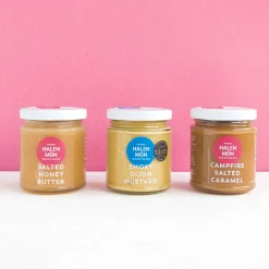New Halen Mon Campfire Salted Caramel, 200g Made In The Uk|Jam, Honey & Spreads