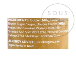 New Halen Mon Campfire Salted Caramel, 200g Made In The Uk|Jam, Honey & Spreads