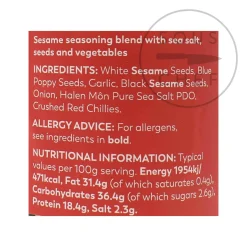 Discount Halen Mon Popeth Seasoning (Everything Bagel!), 100g Made In The Uk|American Ingredients