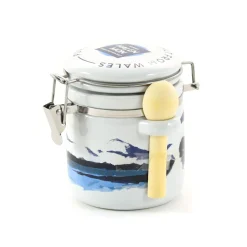 Outlet Halen Mon Pure Sea Salt in Watercolour Ceramic Jar, 100g Made In The Uk|Herbs & Spices