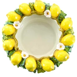 New Handmade Tuscan Lemon Bowl, 35cm Tableware Brands|Italian Ingredients