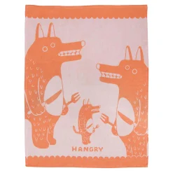 Hot Hangry Jacquard Tea Towel Kitchen Textiles & Clothing