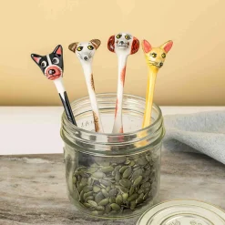 Outlet Set of 4 Dog Spoons, 15cm Tableware Brands|Cutlery