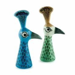 New Set of 2 Peacock Salt & Pepper Shakers, 11.5cm Table Setting|Kitchen Tools & Utensils