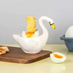 Best White Swan Egg Cup, 8cm Tableware Brands