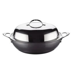 Online Nanobond Wok with Lid, 36cm Pots & Pans