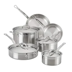 ProBond Stainless Steel 6 Piece Cookware Set Pots & Pans