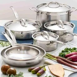 ProBond Stainless Steel 6 Piece Cookware Set Pots & Pans