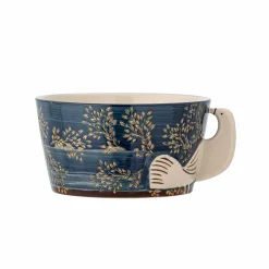 Online Hezha Blue Bowl with Bird, 13cm Crockery & Dinnerware|Bowls