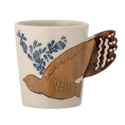 Sale Hezha White Mug with Bird, 8cm Crockery & Dinnerware|Tableware Brands