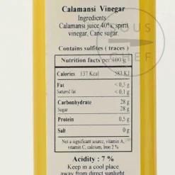 New Calamansi Vinegar, 500ml Oil, Vinegar & Dressings|Ingredients Brands