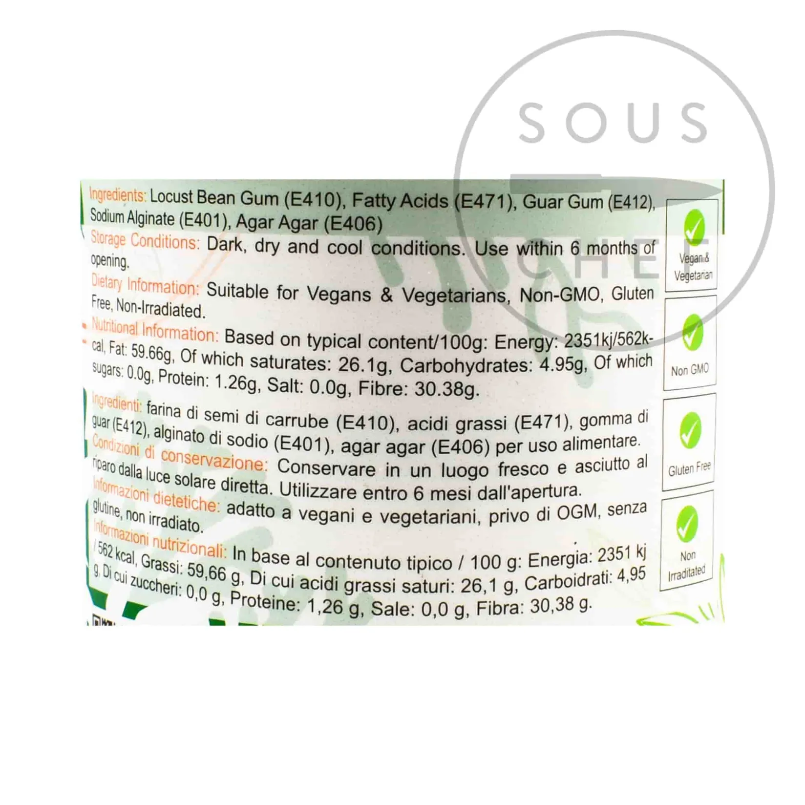 Hot Ice Cream Stabiliser & Improver, 100g Baking Ingredients|Ingredients Brands