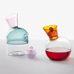 Online Blue and Pink Oil Bottle Tableware Brands