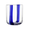 Outlet Blue Stripe Tumbler, 350ml Table Setting|Drinking Glasses