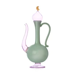 Hot Green and Pink Jug with Moon, 37.5cm Jugs & Bottles|Tableware Brands