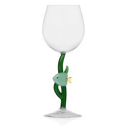 Discount Green Fish and Seaweed Wine Glass, 350ml Tableware Brands|Table Setting