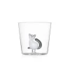 Grey Tail Sitting Cat Tumbler, 300ml Table Setting|Drinking Glasses