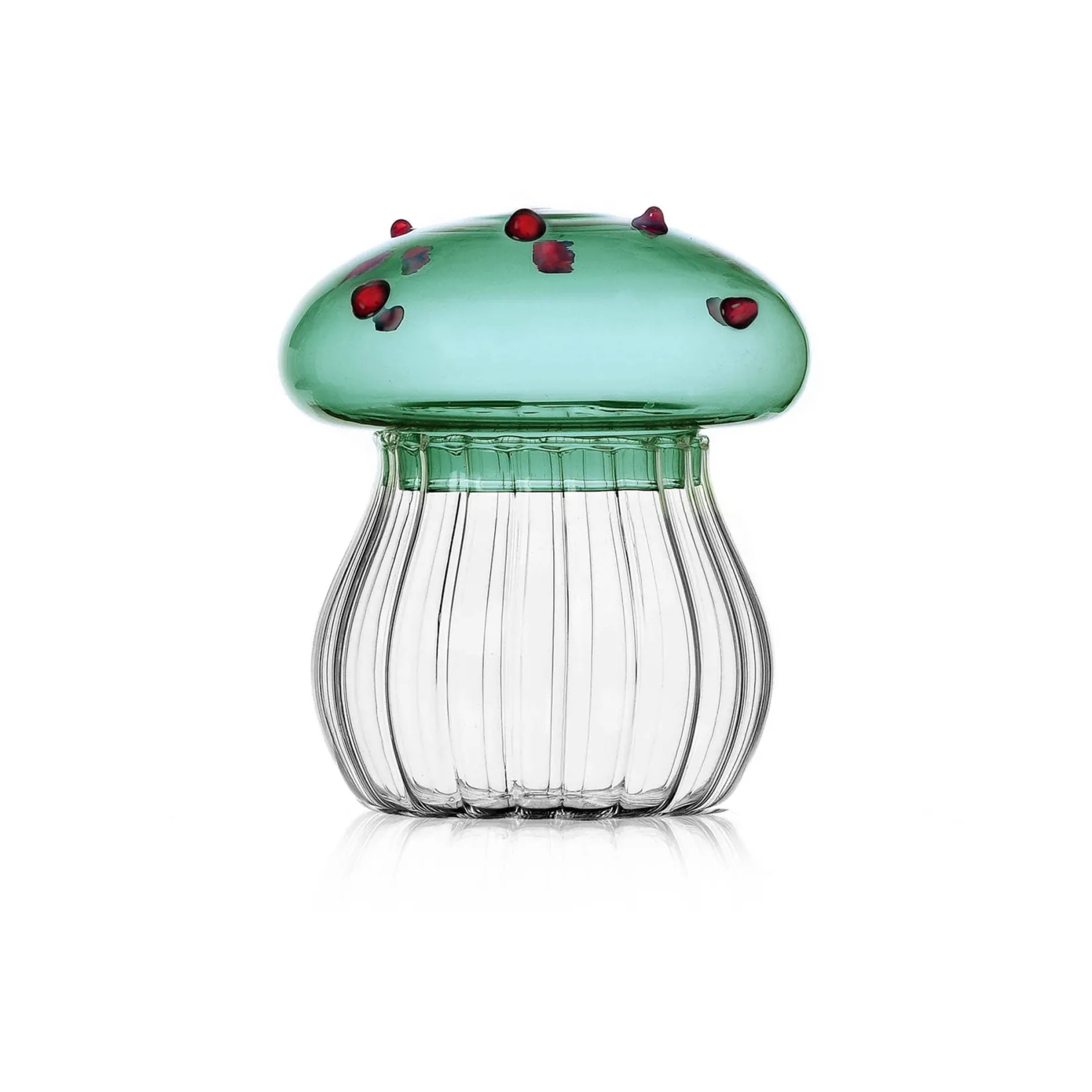 Discount Optic Turquoise Mushroom Sugar Bowl, 10x8cm Tableware Brands|Crockery & Dinnerware