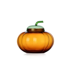Discount Pumpkin Sugar Bowl with Lid, 12cm Tableware Brands