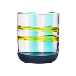 Best Teal & Yellow Patterned Tumbler, 350ml Tableware Brands