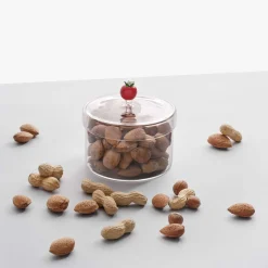Tomato Snack Jar with Lid, 12cm Tableware Brands