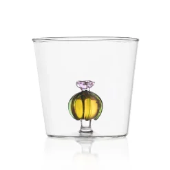 Sale Yellow Cactus with Flower Tumbler, 300ml Table Setting|Drinking Glasses