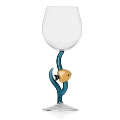 Discount Yellow Fish and Seaweed Wine Glass, 350ml Tableware Brands|Table Setting