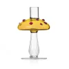 Yellow Mushroom Candle Holder Tableware Brands|Table Setting