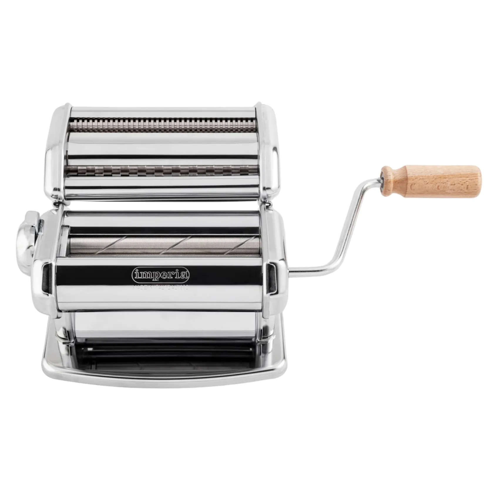 Sale Imperia Chrome Gourmet Pasta Maker with Textured Rollers Italian Ingredients|Kitchen Tools & Utensils