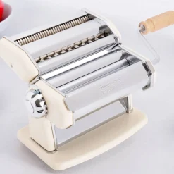 Best Imperia Ivory Pasta Maker with Dust Bag & Hopper Italian Ingredients|Kitchen Tools & Utensils